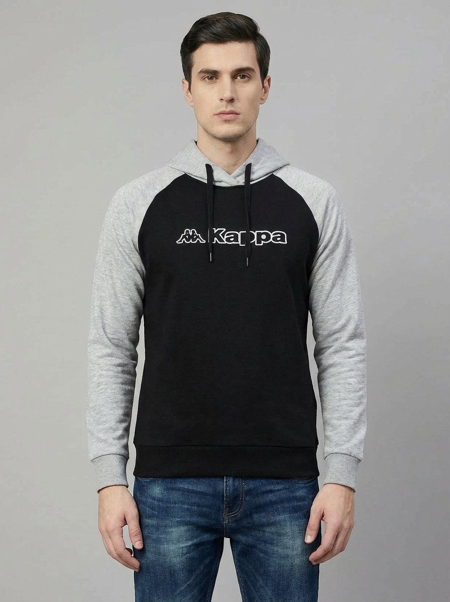 Kappa Man Hoodie Black
