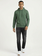 Topman Man Hoodie Forest Green