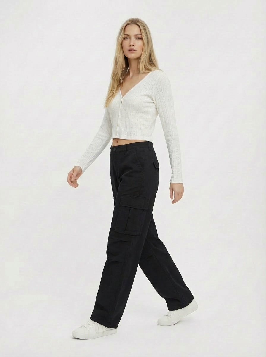 Ladies Long Sleeve T-Shirt 65 White