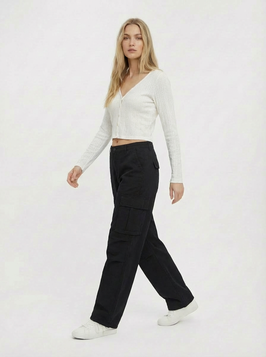 Ladies Long Sleeve T-Shirt 65 White