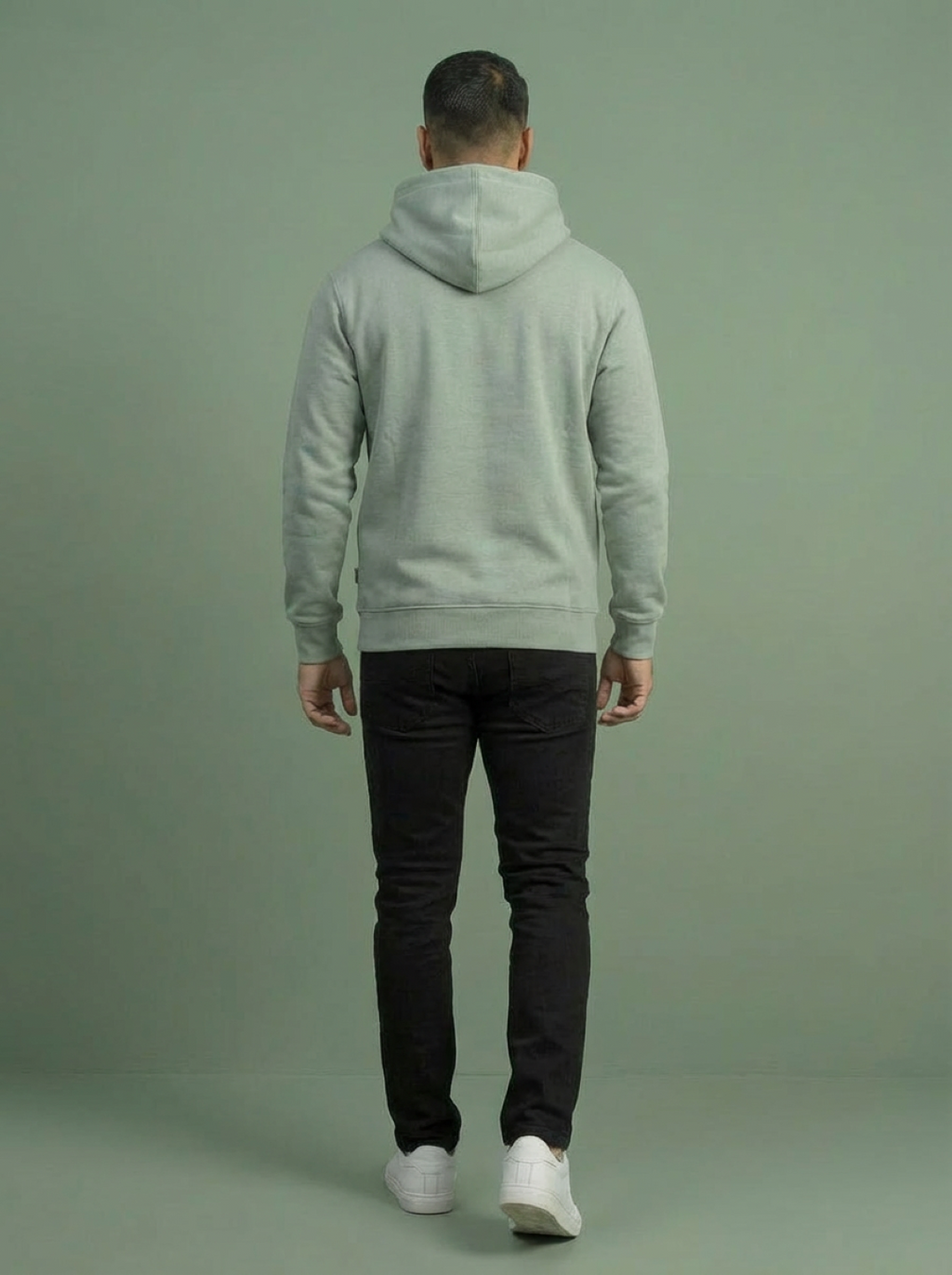 Admiral Man Hoodie Mint Green