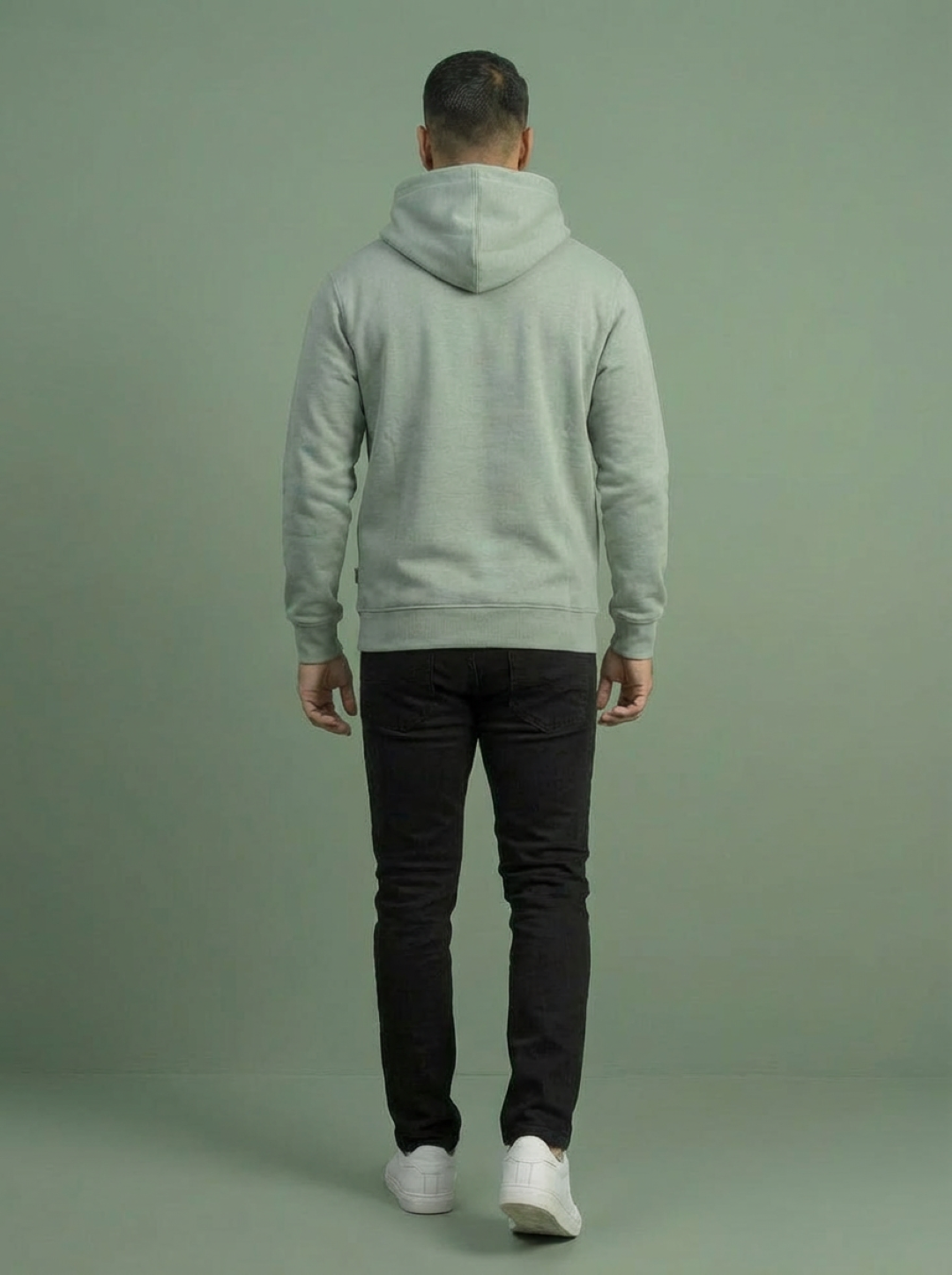Admiral Man Hoodie Mint Green