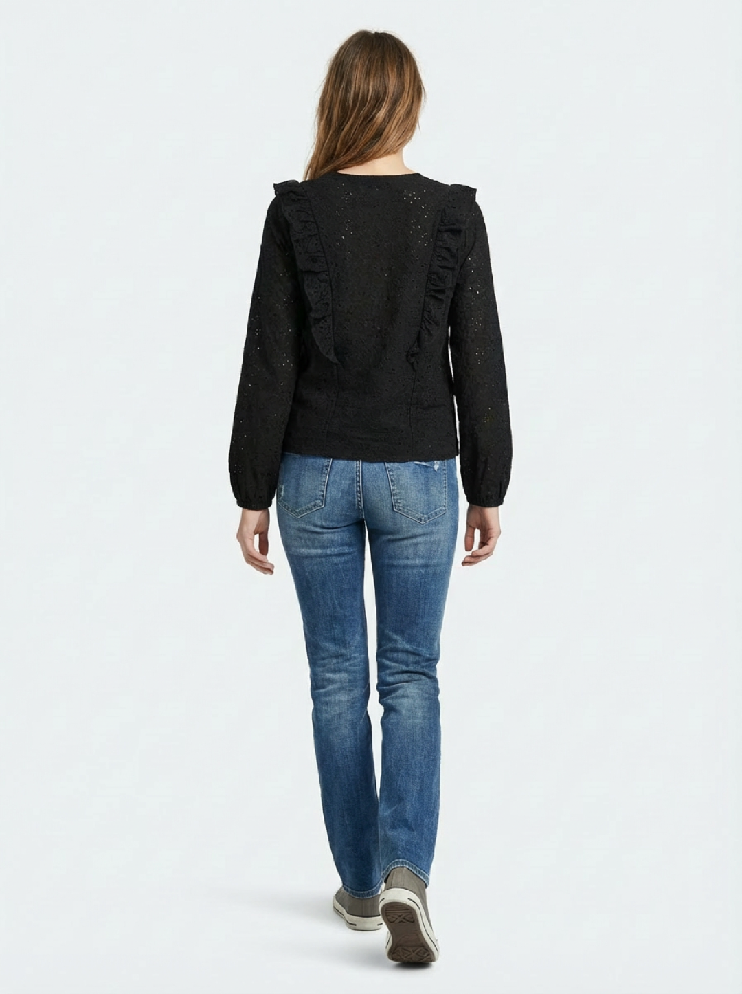 Ladies Long Sleeve T-Shirt 53 Black