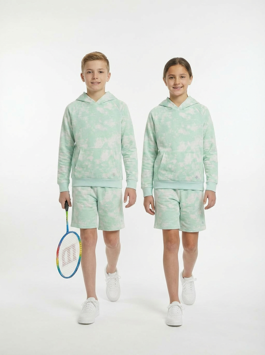 Adult Girls & Boys Unisex Set Sea Green