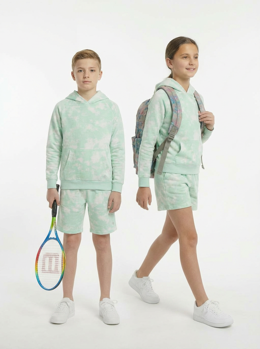 Adult Girls & Boys Unisex Set Sea Green