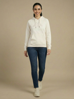 Kappa Ladies Hoodie White