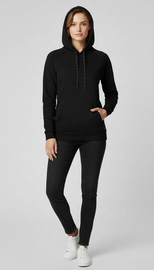 Zelos Unisex Hoodie Black