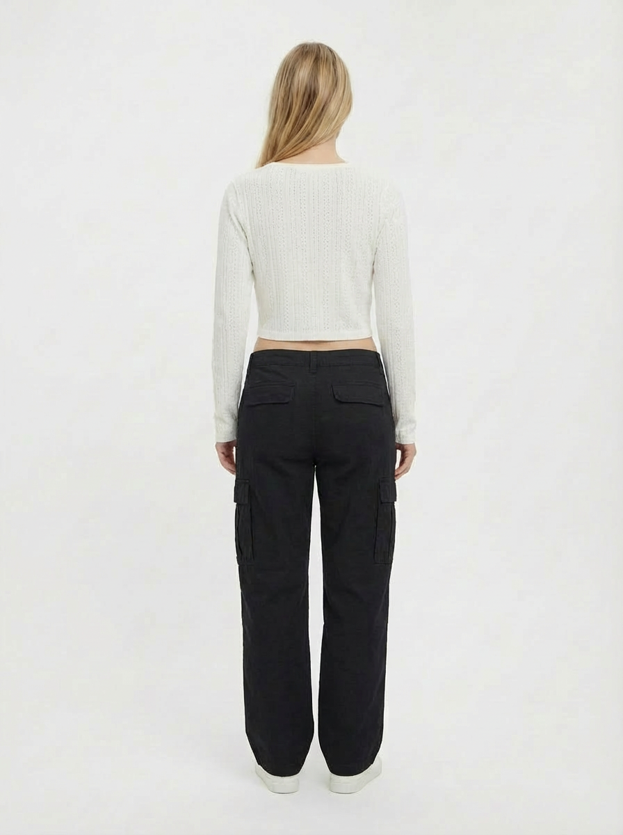 Ladies Long Sleeve T-Shirt 65 White