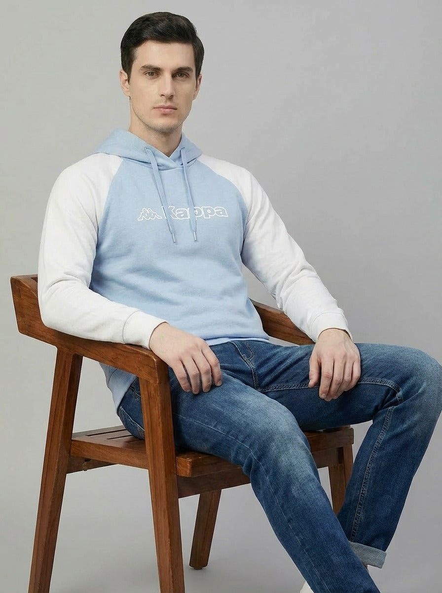 Kappa Man Hoodie Sky Blue