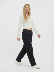 Ladies Long Sleeve T-Shirt 65 White